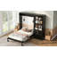 Cadre de lit AirFrame avec table latérale coulissante réglable, effet flottant visuel, coussin en mousse rembourrée nuage de 8,7 pouces, assemblage facile.-428204189-428204188