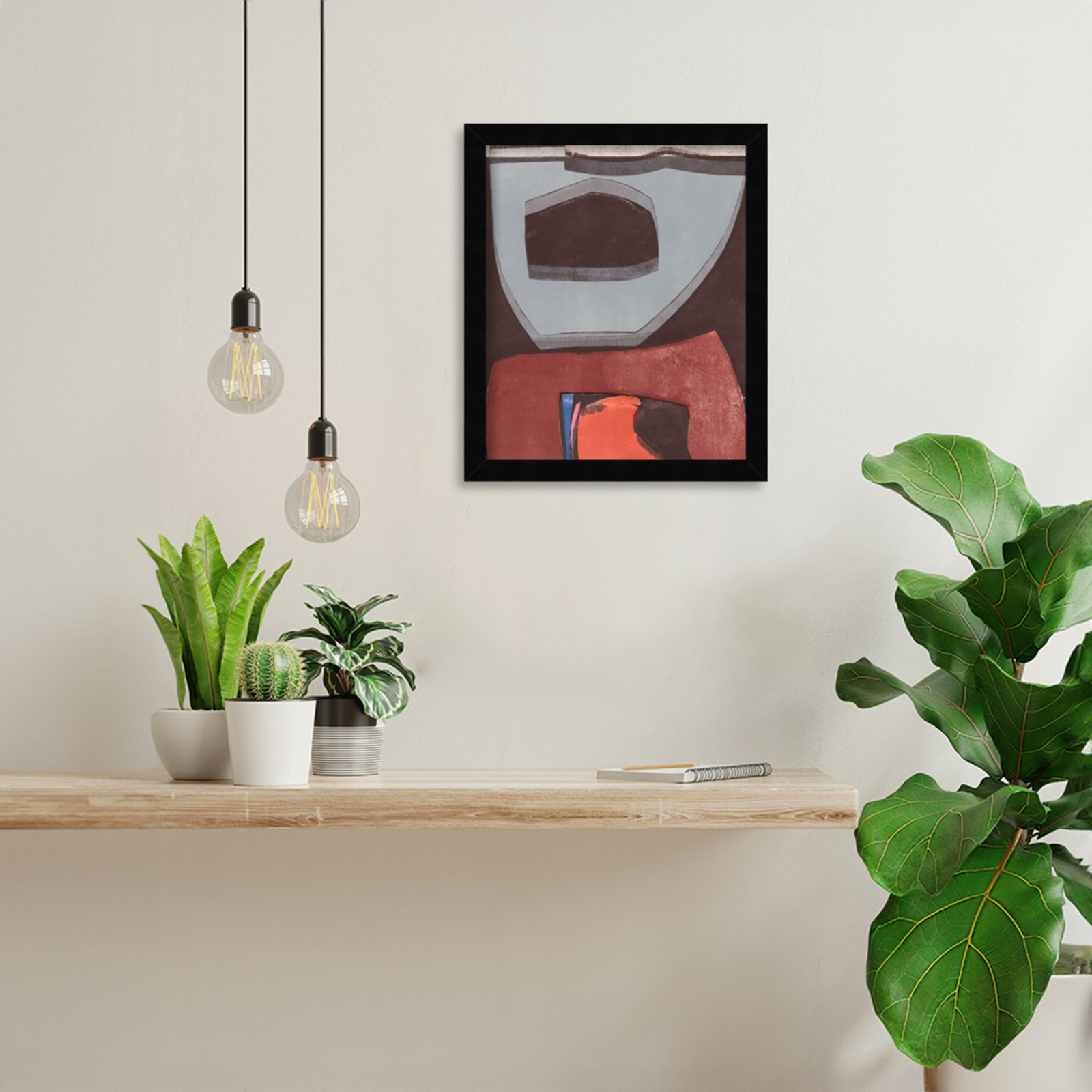 Solano "Istanbul 12" Print by Rob Delamater, Black, 13" H x 11" W