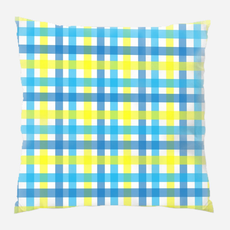 Gingham Throw Pillow