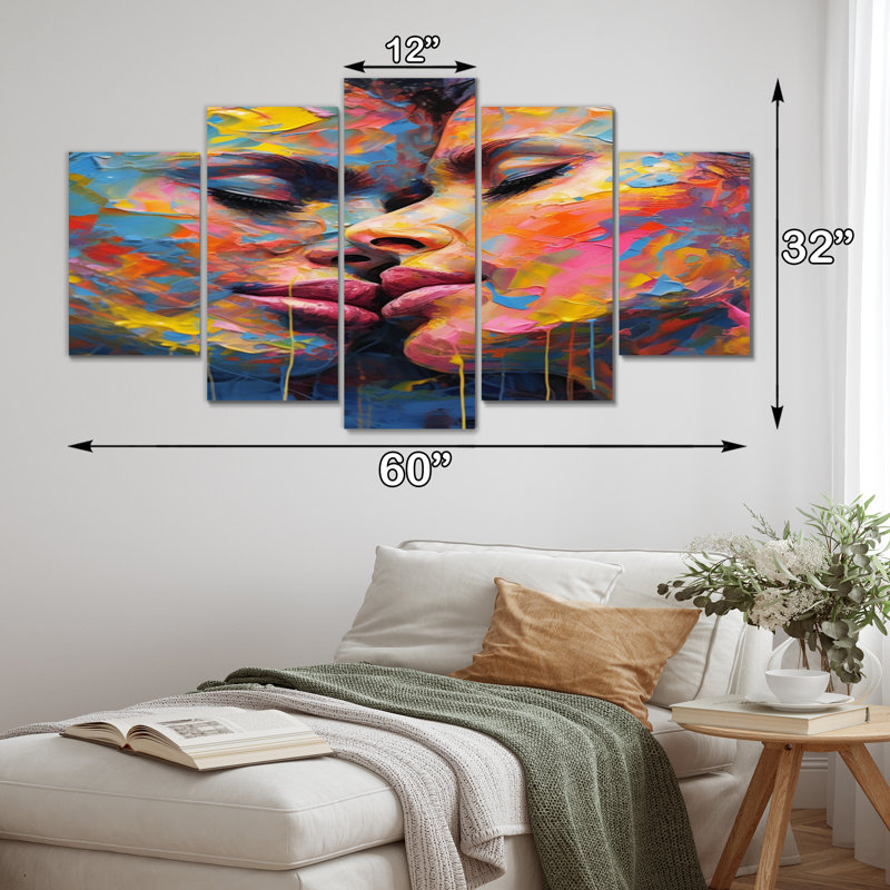 Donald - Portrait Canvas Print - 5 Panels