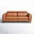Genuine Leather Square Arm Reclining Sofa-433383745-433383750