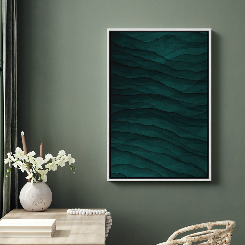 Art mural encadré abstrait rétro antique classique pour chambre à coucher, H 36 po x l 24 po, Blanc