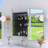 Rectangular Aluminum Medicine Cabinet With Mirror-347378285