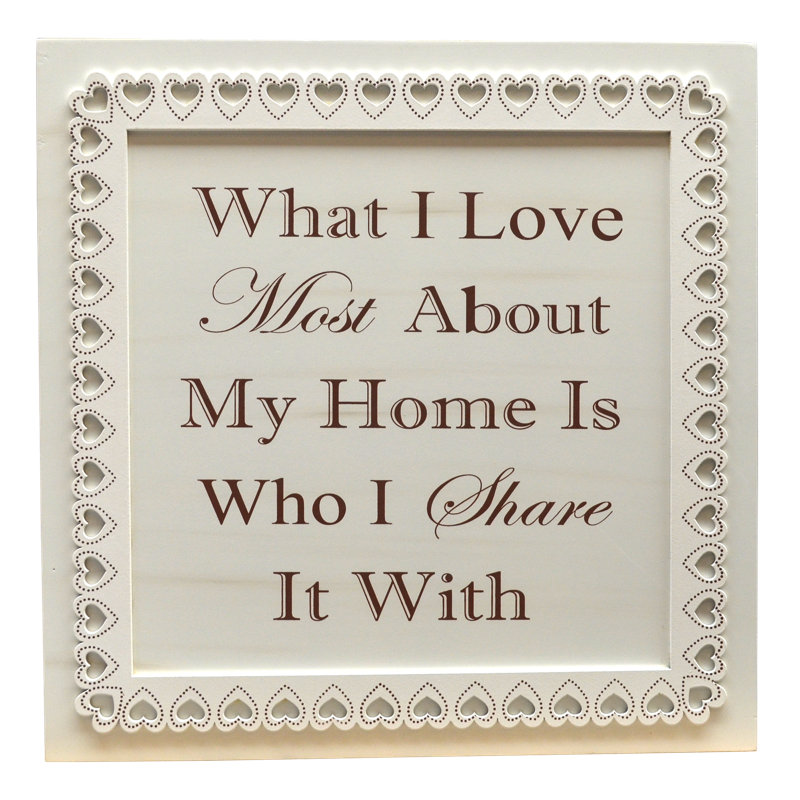 Wall Decor on Wood
