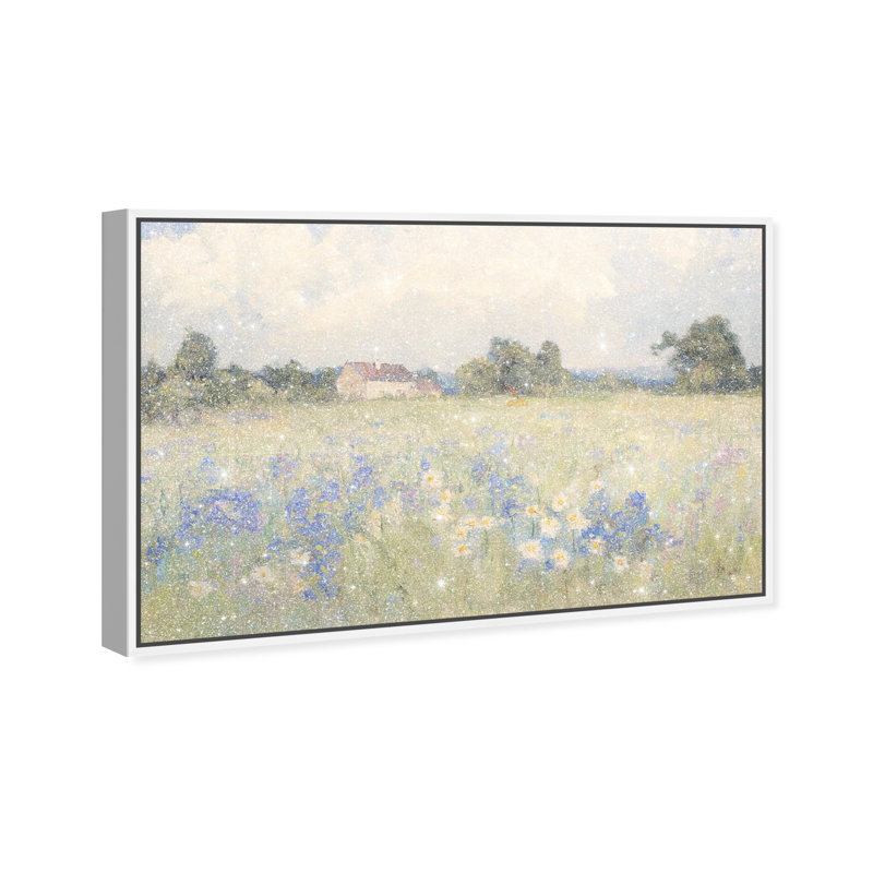 Enchanting Vista Canvas Landscape & Nature Print by Oliver Gal, Black Frame, 15 x 10, 17"H x 25"W, White Frame
