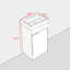 Ensemble de meuble-lavabo simple 19 po