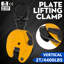 2T Plate Clamp 4400Lbs