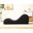 Comfortable Chaise Lounge, Ergonomic Curve, High Foam Core, Removable Washable Black Cover For Max Relaxation Relaxing Lounge Chair, Ergonomic, Foam, Detachable Cover,-965024819