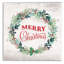 « merry christmas couronne », art textuel-35569260-35569262