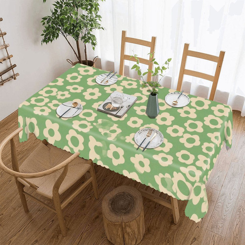 Housse de table Daisy Sage Green