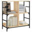 Morayma 82 cm H x 78.5 cm W Steel Etagere Bookcase-669436722