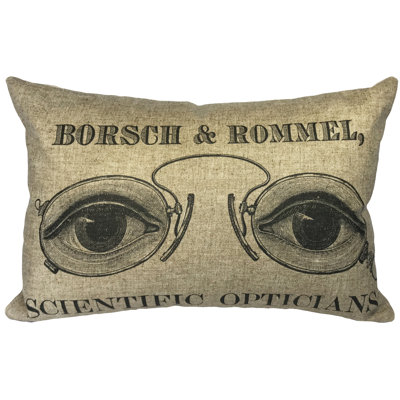 Linen Reversible Throw Pillow