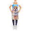 No Pattern Bib Apron