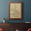 Toile encadrée de qualité supérieure Antique Ship Plan IV - prête à être accrochée-483575341