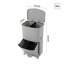 PP Manual Lift Waste Bin-126663763