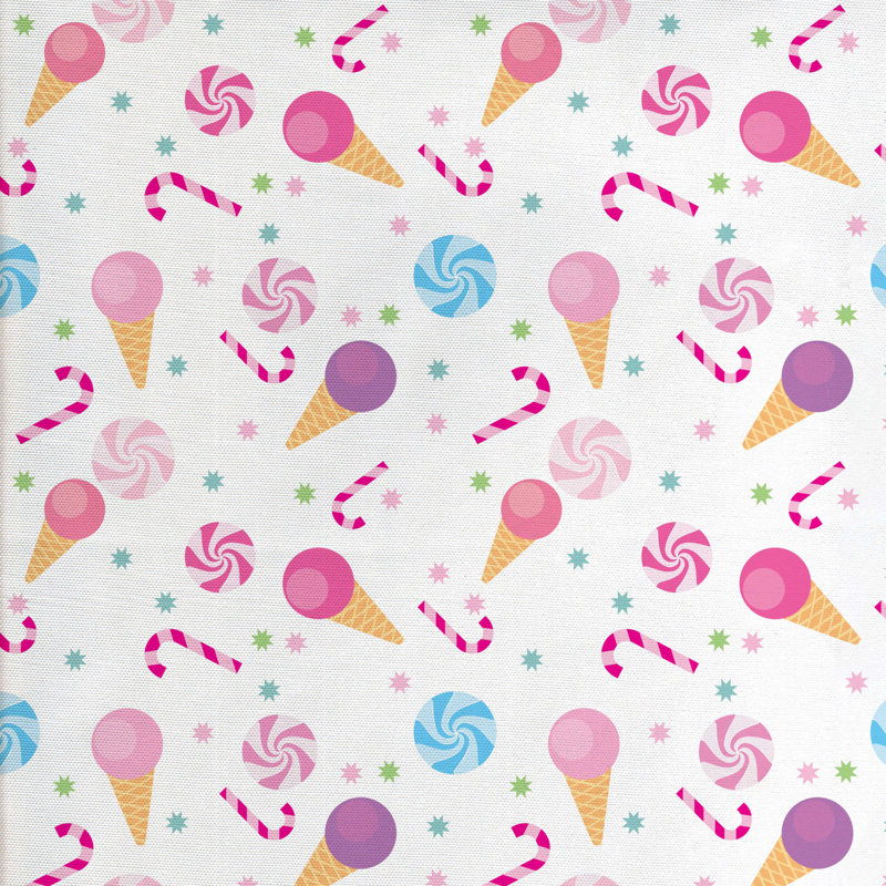 Tissu crème ice, H 36 po x l 58 po x P 1 po