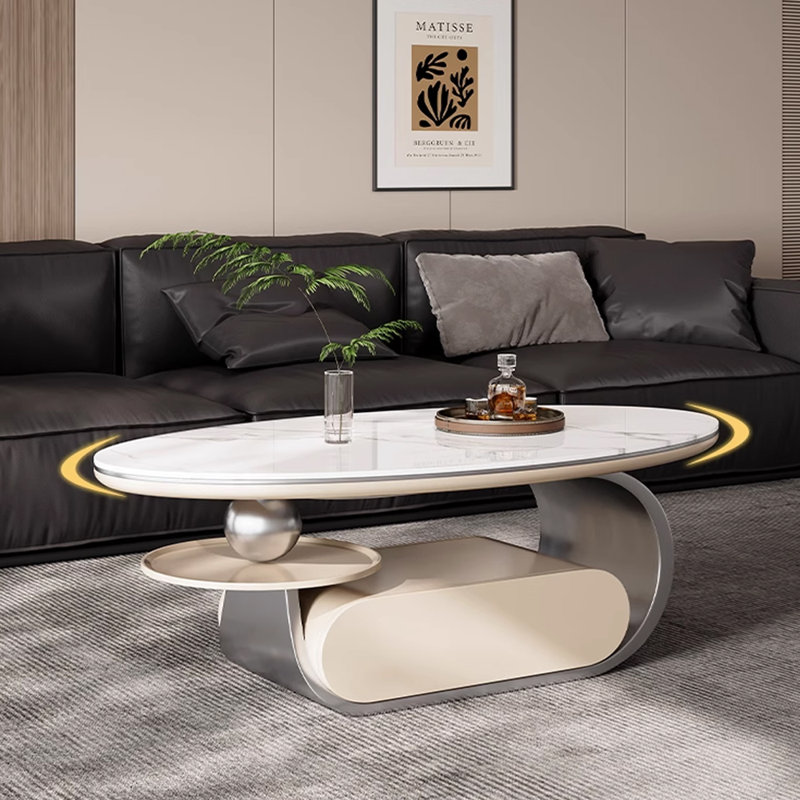 Table basse Luxury, H 19,68 po x L 47,24 po x l 23,62 po