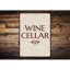 Plaque en aluminium Home Wine Cellar-58216579