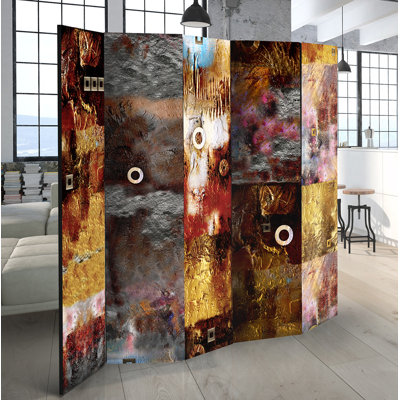Chanler Solid Wood Folding Room Divider