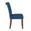 Ensemble de 2 chaises de salle à manger rembourrées avec garniture cloutée-37037536