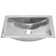 Nantucket Sinks 12.8'' Polished Stainless Steel Rectangular Bathroom Sink