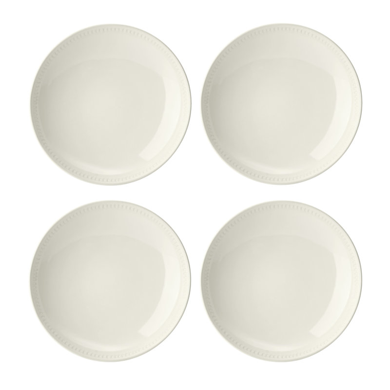 Mikasa Cranborne Stoneware Pasta Bowls, 24cm, Cream