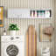 Armoire de rangement simple en acier (H 13,7 po x l 31,5 po x P 13 po)-397886746-366699486