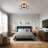 6-light Modern Semi Flush Mount