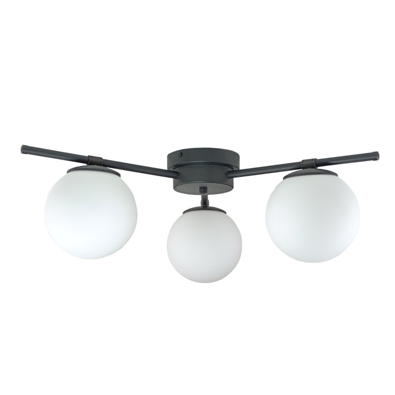 Apeks 3-light Flush Mount, White