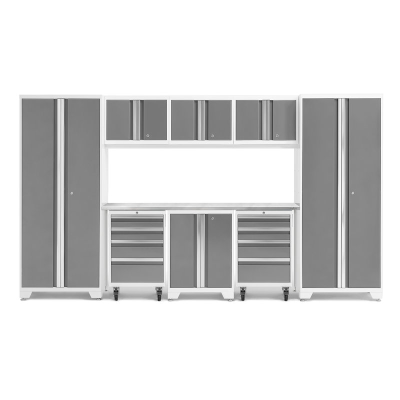 Ensemble de 8 armoires de rangement complètes