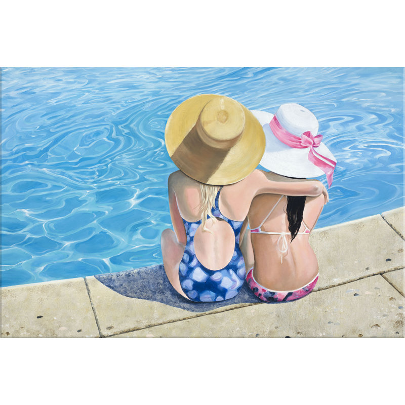Pals Print by Lisa Cuscuna, 40" H x 60" W, Wrapped Canvas