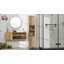 Manufactured Wood, Bamboo Freestanding Bathroom Cabinet
