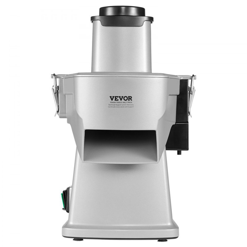 Coupe-légumes électrique, coupe-aliments multifonctionnel 4 en 1, hachoir à légumes 200W pour trancher et couper en morceaux