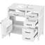 Meuble-lavabo autoportant de 36 pouces avec rangement polyvalent-492609415