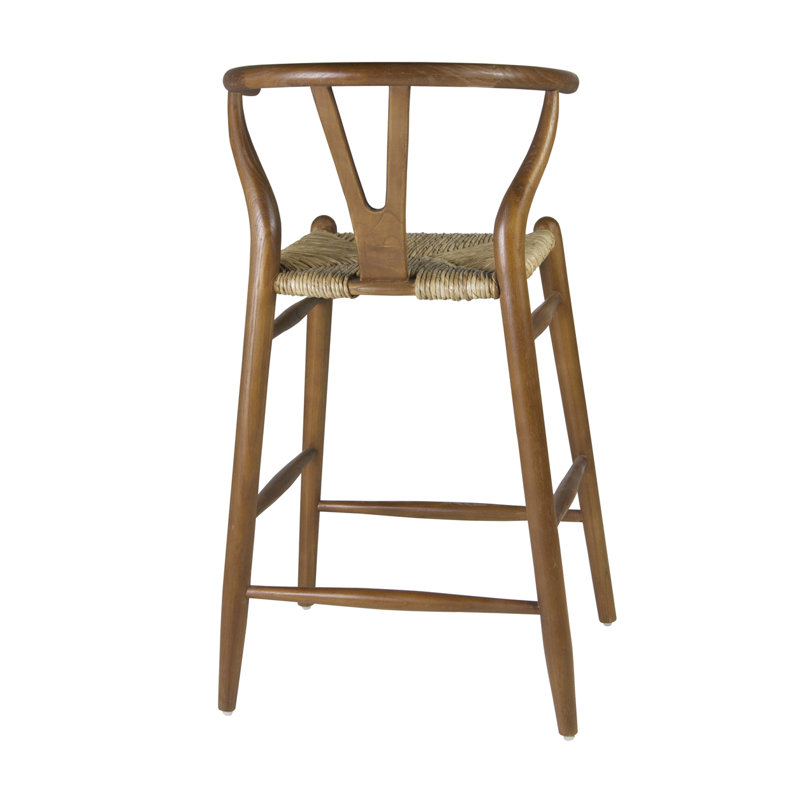 Nimes Counter Stool with Solid Wood Frame