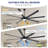 8-blade Standard Industrial Led Ceiling Fan With Remote And Intelligent Control-1756220039