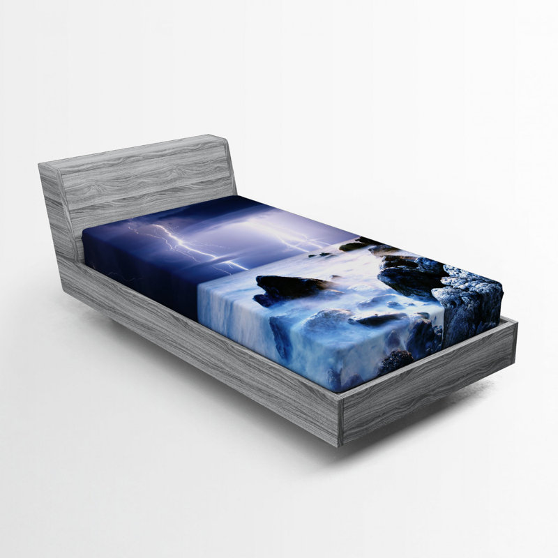 Drap-housse en microfibre Nature, Drap-housse simple TG