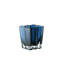 Verre - vase - couleur améthyste profonde - motif à chevrons - hauteur de 6,25 po - durable - fabriqué en Europe - par Barski-116483107-116483111