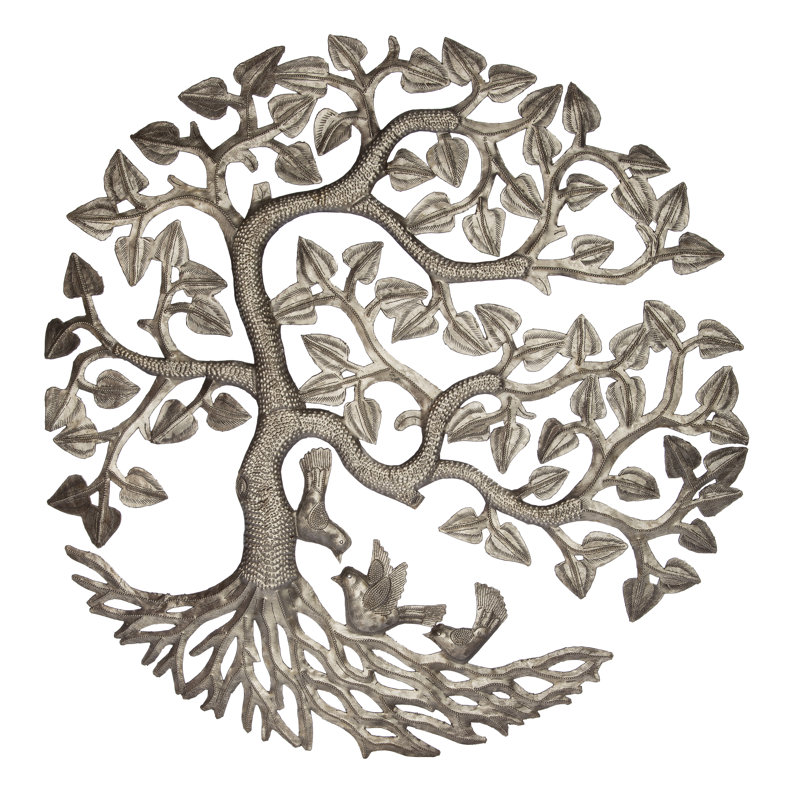 Décoration murale arbre de vie pour auvent