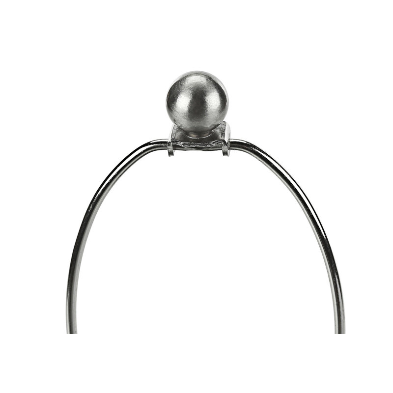 Lampe de table élégante en résine avec base texturée et abat-jour en lin ivoire