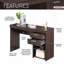 Bureau de travail avec rangement Techni Mobile-129415490