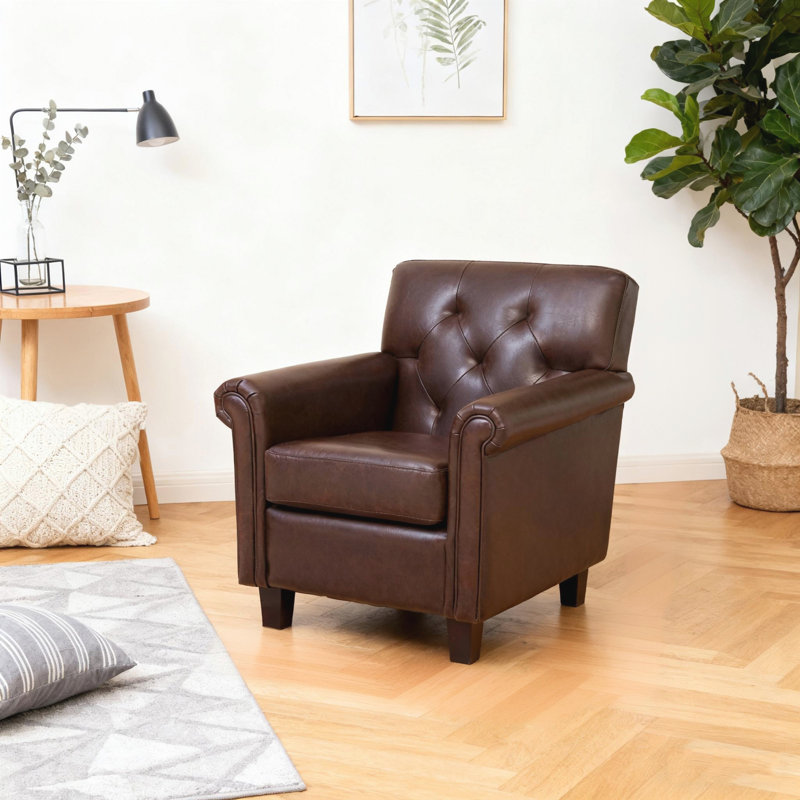Fauteuil club capitonné Kd