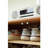 62.99" Brown Rectangular Solid Wood Shoe Storage