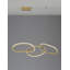 3 - Light Gold LED Unique/Statement Pendant