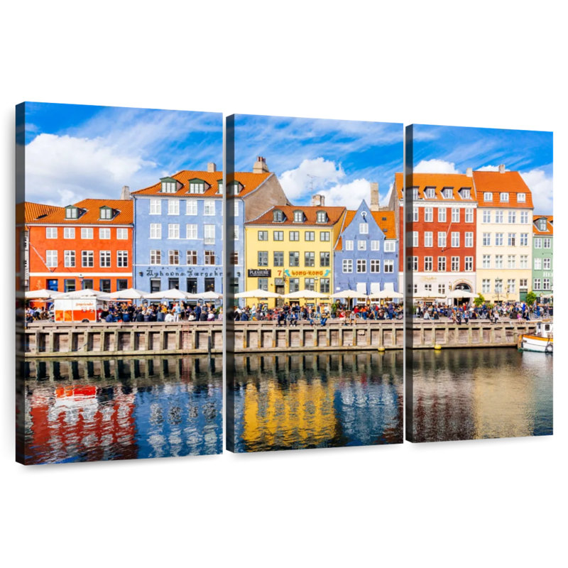 Résidence Nicci Nyhavn Copenhagen, H 48 po x l 74 po