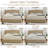 Braya Upholstered Platform Storage Bed With 4 Drawers,Light Brown,Queen-123040027-123040030