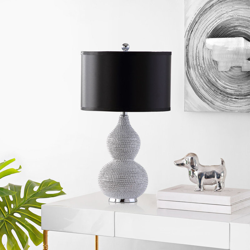 Ensemble de lampes de table 25 po Chansler, Noir