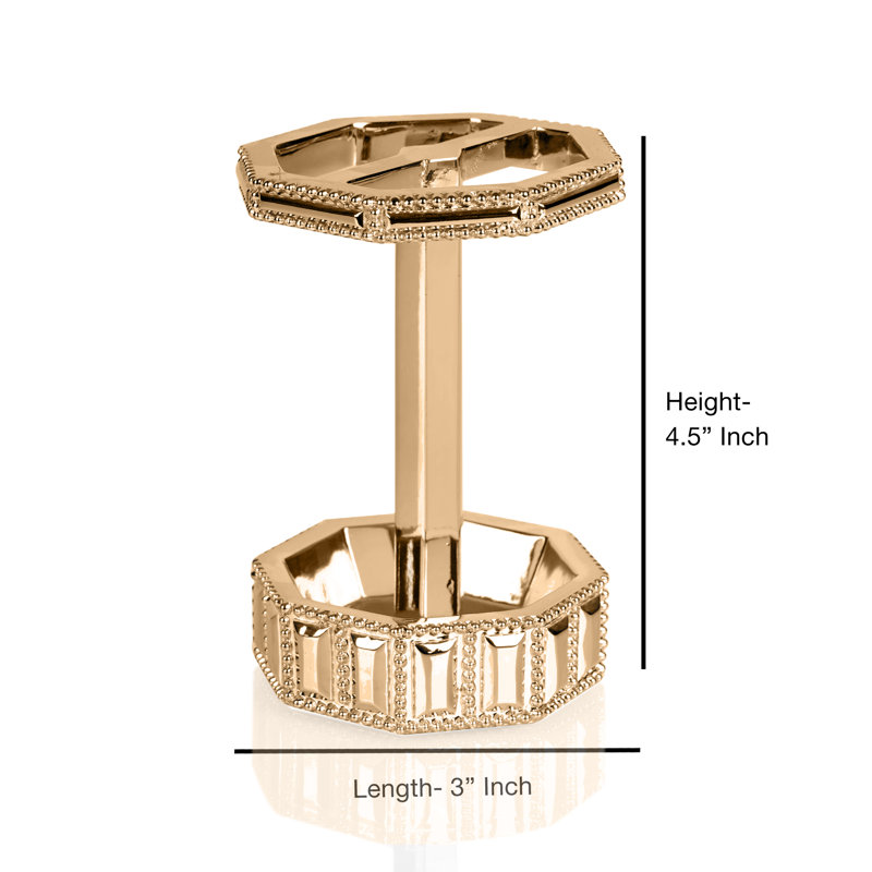 Glitz Toothbrush Holder, Gold