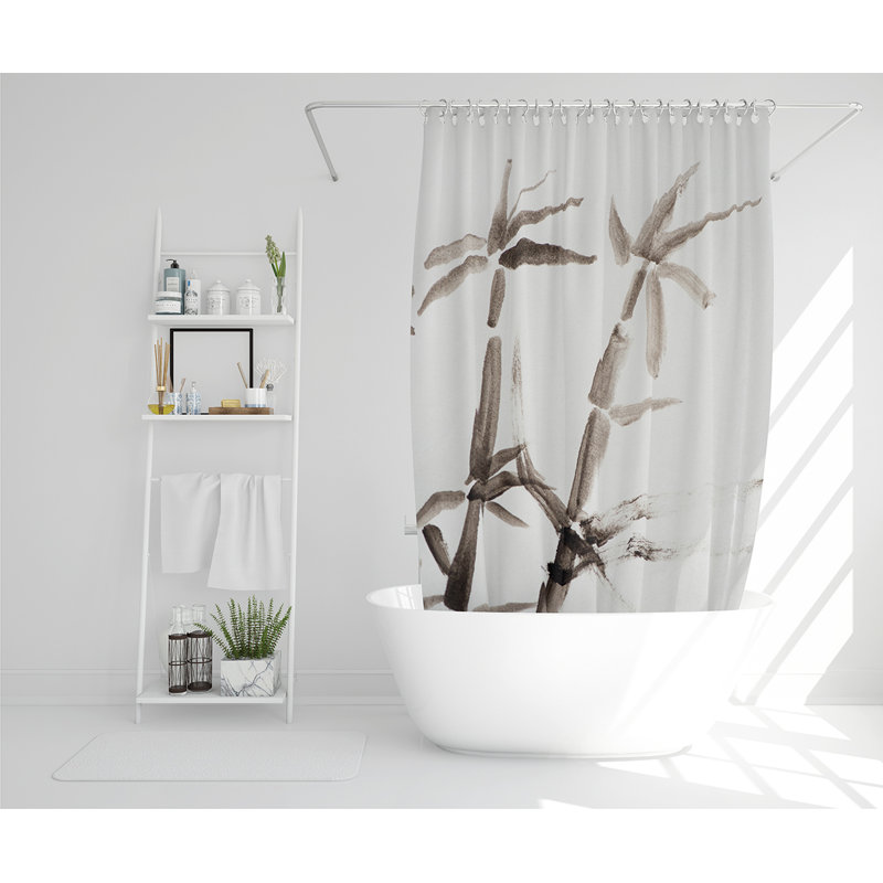 Ellarine 13 Piece Polyester Shower Curtain Set