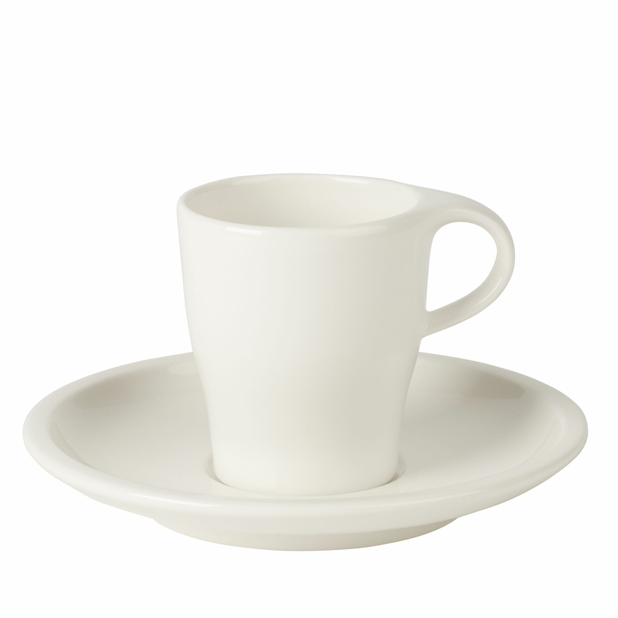 Bruntmor 12 Pc White 4 Oz Espresso Cup Set - Cute Ceramic Mugcup